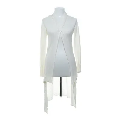 Wrap cardigan (White) from Tricotonic Acrylic, Elastane, Merino wool
