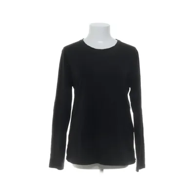 Lange mouwen shirt (Zwart) van Amalia Katoen, Elastaan