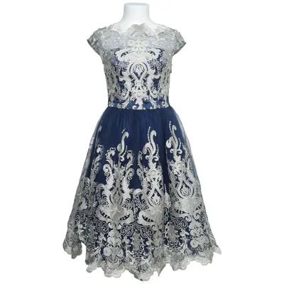 Robe (Bleu, Blanc, Multicolore) de Chi Chi London Polyamide