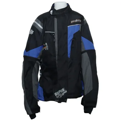Motorcycle jacket (Black, Blue, Gray) from Probiker Polyester, Polyurethane