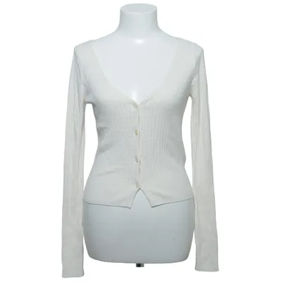 Cardigan (Wit) van H&M Viscose, Polyamide