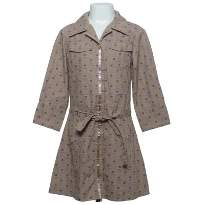 Shirt dress (Beige, Multicolored) from InScene Cotton