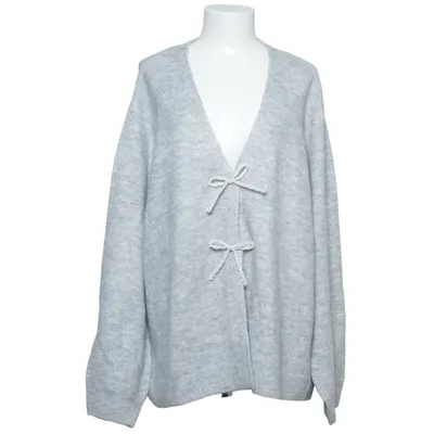 Cardigan (Grå) fra Zizzi Akryl, Elastan, Polyester