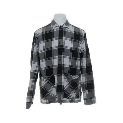 Flanellskjorta (Svart, Vit) från Originals by Jack & Jones Bomull