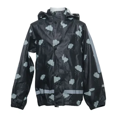 Rain jacket (Gray, White) from True North Polyurethane