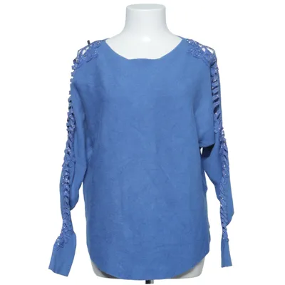 Sweater (Blue) from Les Étoiles Claires Cashmere, Merino wool