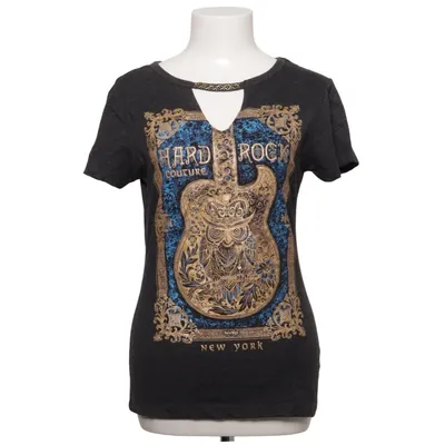 T-shirt (Gris) de Hard Rock Couture Coton, Polyester