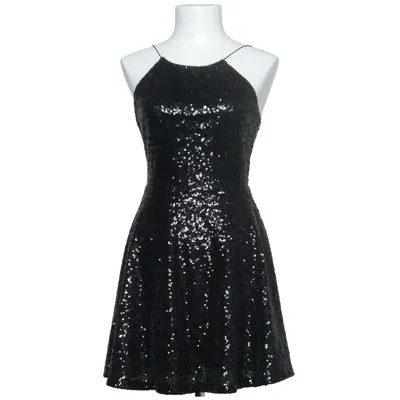 Cocktailklänning (FLARED SEQUIN BL) från Review Elastan, Polyester