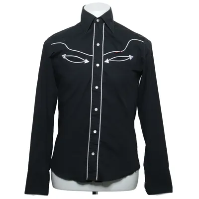 Skjorta (Svart) från DePalma Bomull, Polyester
