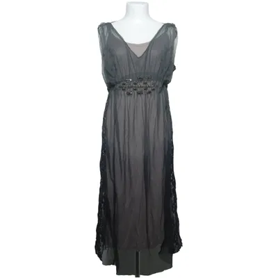 Robe (Noir, Beige) de Cream Polyamide, Viscose