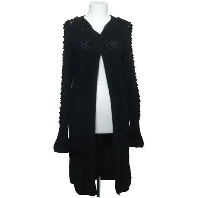 Strickjacke (Schwarz) von Anna Holtblad Acryl, Alpakawolle