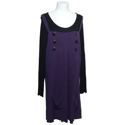 Dress (Purple, Black) from Linnea Elastane, Viscose