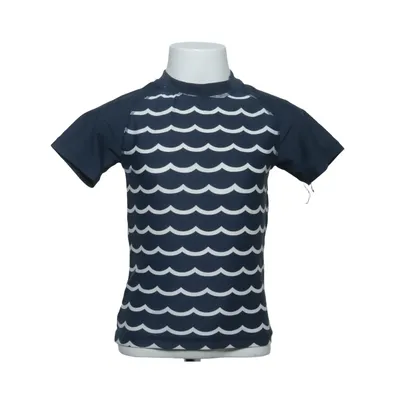 Zwemshirt (Blauw, Wit) van Kids & Co Elastaan, Polyamide