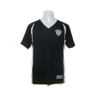 Basketbalshirt (Zwart, Wit, Geel) van High five Polyester