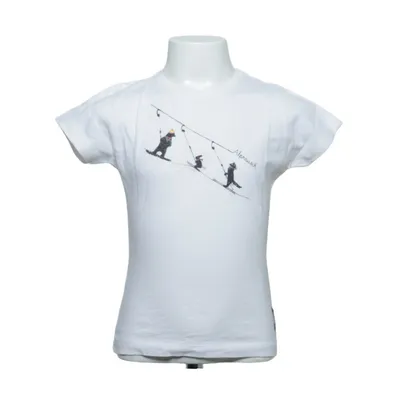 T-shirt (Wit) van Alprausch Katoen