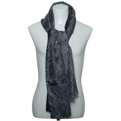 Suit scarf (Gray, Black) from Dante Silk, Wool