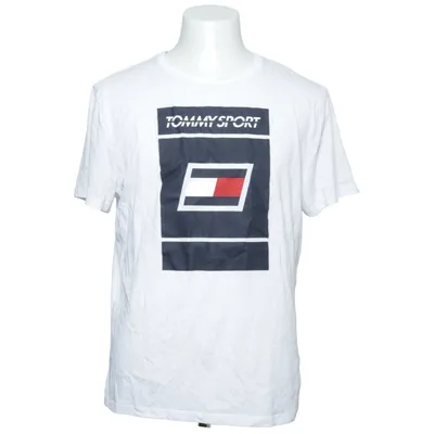 T-shirt (White, Blue, Red) from Tommy Sport Cotton, Polyester