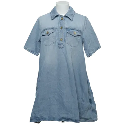 Denim jurk (Blauw) van Ganni Organisch katoen