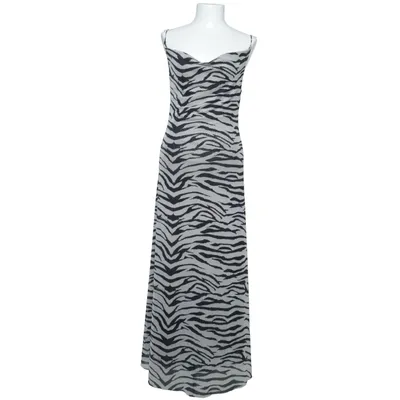 Maxikjole (Sort, Beige) fra Zara Elastan, Polyester