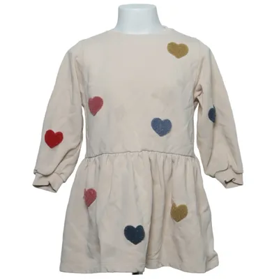 Klänning (Beige, Flerfärgad) från Konges Sløjd Ekologisk bomull, Polyester
