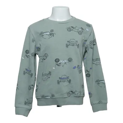 Sweatshirt (Green, Multicolored) from Hema Cotton, Polyester