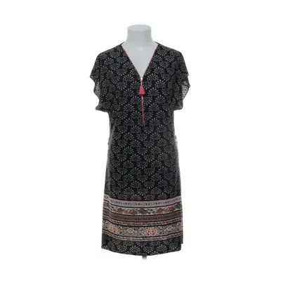 Dress (Black, Multicolored) from TQF Collection Elastane, Polyester