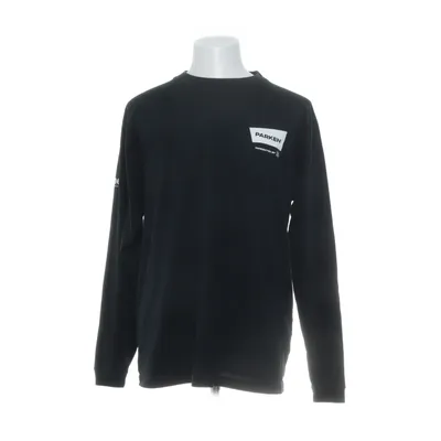 Långärmad t-shirt (Svart) från Parker Bomull, Polyester