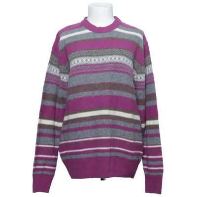 Pull-over (Violet, Gris, Blanc) de Iceland Polyamide, Laine