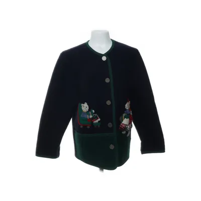 Coat (Blue, Green, Multicolored) from Giesswein