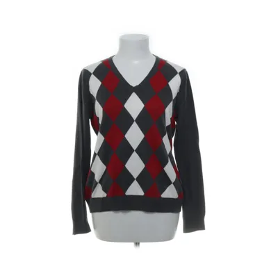 Sweater (Gray, Red, White) from Isolde Cotton