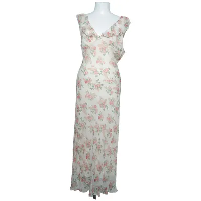 Långklänning (Vit, Rosa, Grön) från Mango Polyester, Viskos