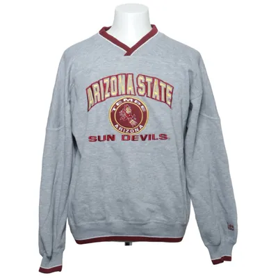 Sweatshirt (Grå, Rød) fra Lee Sport Bomuld, Polyester