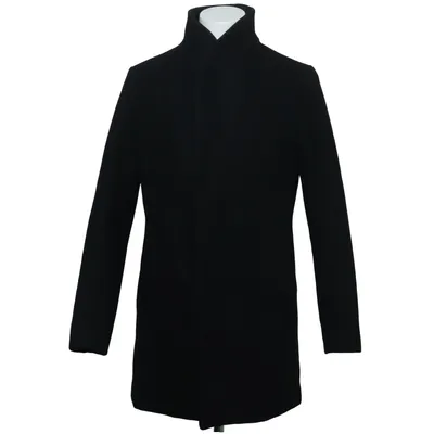 Frakke (Sort) fra Premium by Jack & Jones Akryl, Polyamid, Polyester, Viscose, Uld