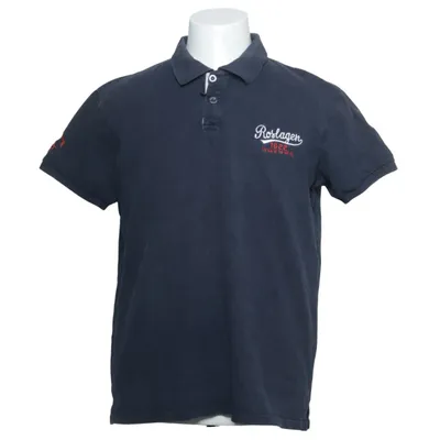 Pikétröja (Blå) från Inse Bomull