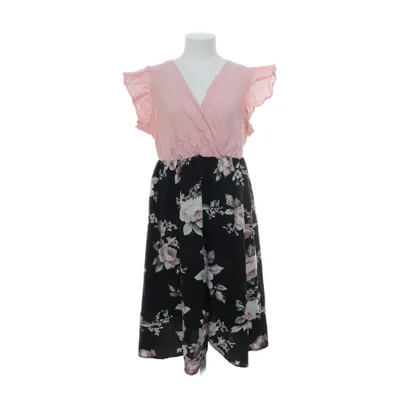 Klänning (Rosa, Svart, Flerfärgad) från PatPat Bomull, Polyester