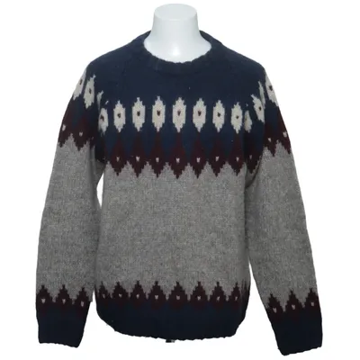 Sweater (Blå, Beige, Rød) fra GANT Alpacauld, Merinould, Polyamid