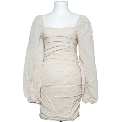 Dress (Beige) from NLY Cotton, Polyamide, Polyester