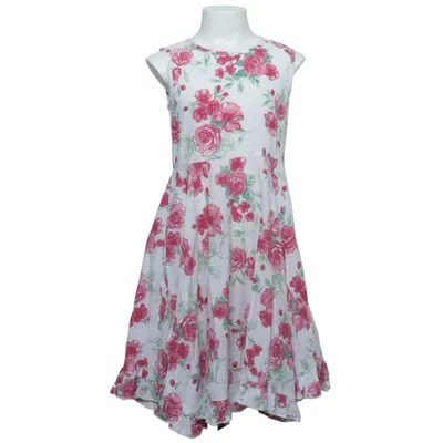 Dress (White, Pink, Green) from Happy Girls Cotton