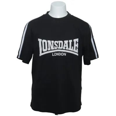 T-shirt (Zwart, Wit) van Lonsdale