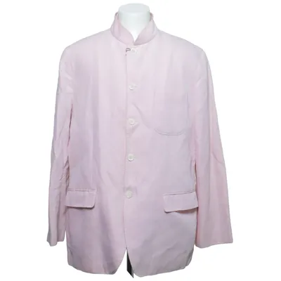 Blazer (Roze) van Shanghai Tang Katoen, Linnen, Polyester