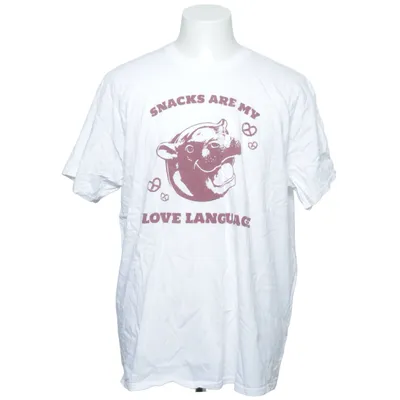 T-shirt (Vit) från Gildan Bomull