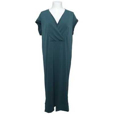 Dress (Blue) from By Malene Birger Elastane, Polyester, Silk