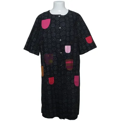 Dress (Black, Multicolored) from Marimekko Cotton