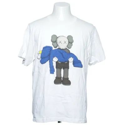 T-shirt (Vit, Blå, Brun) från Uniqlo x UT Bomull