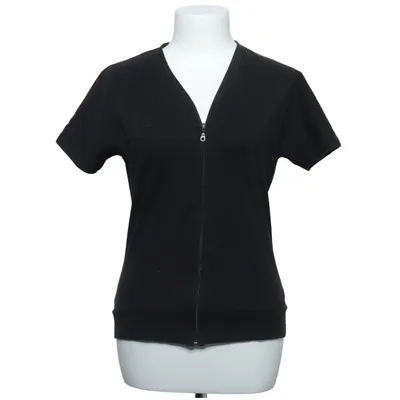 Cardigan (Black) from Trigema Cotton, Elastane