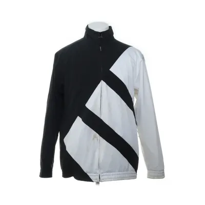 Träningsjacka (Svart, Vit) från Adidas Elastan, Nylon, Polyester