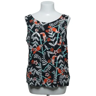 Top (Black, Multicolored) from Ichi Viscose