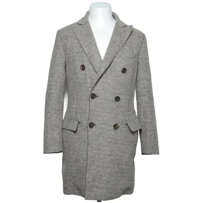 Coat (Beige) from Eleventy Polyester, Wool
