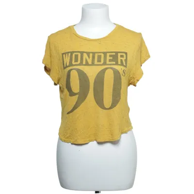 T-shirt (Yellow) from Divided by H&M Polyester, Viscose