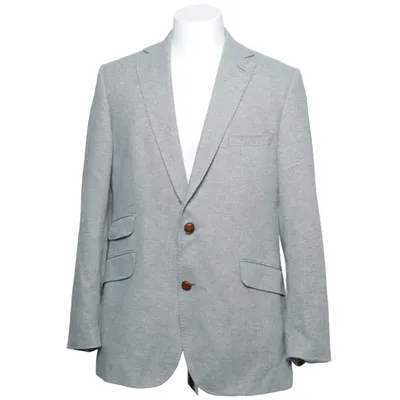 Blazer (Grijs, Bruin) van Morris Viscose, Wol